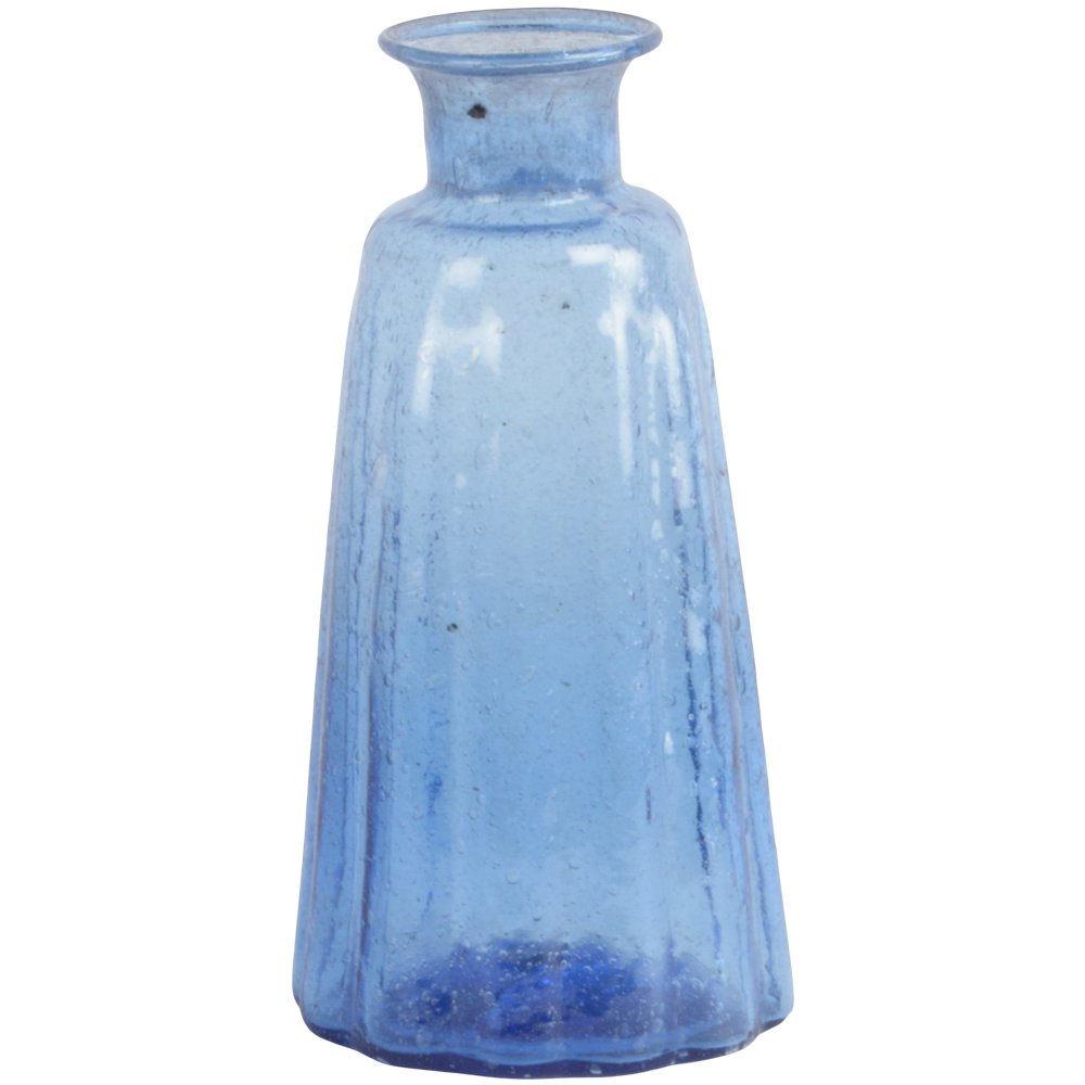 Barak Vase Recycled Glass Lapis