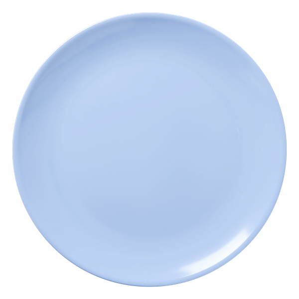 Blue Melamine Pizza Plate