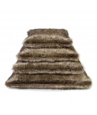 Truffle Faux Fur Cushions
