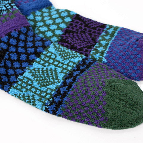 Blue Spruce Mismatched Socks