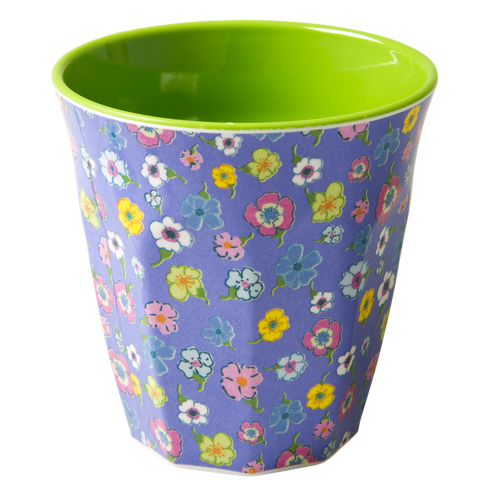 Lavender Flower Print Melamine Cup