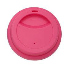 Red Silicone Lid for Melamine Latte Cups