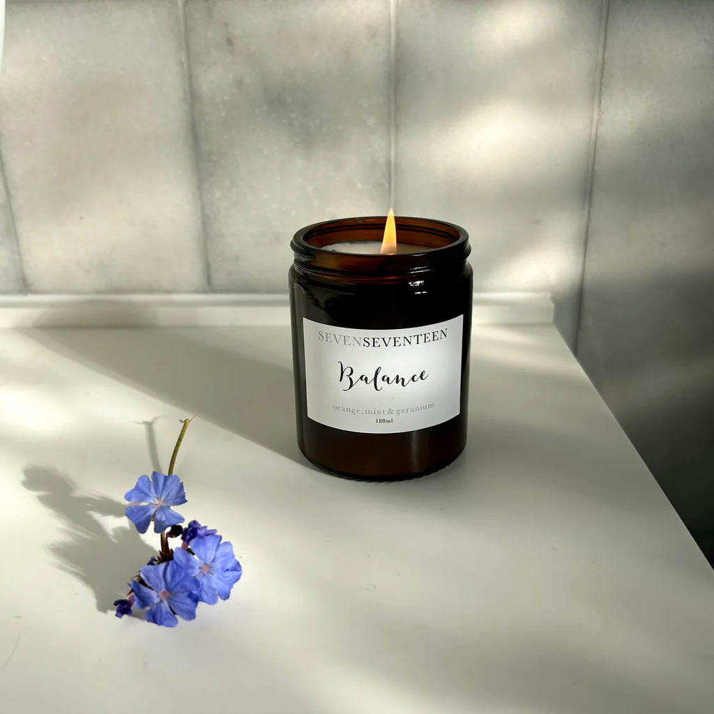 Balance Orange Mint & Geranium Scented Candle