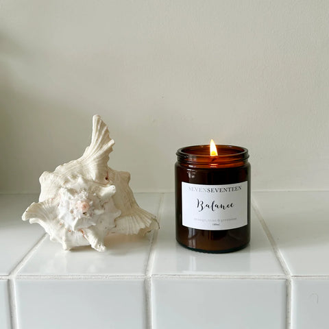 Balance Orange Mint & Geranium Scented Candle