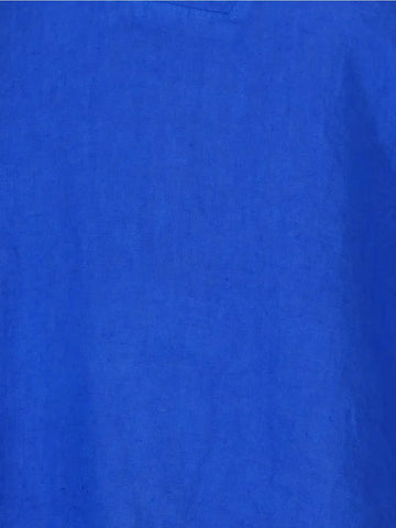 Linen Tuscany Tryst Dress Royal Blue