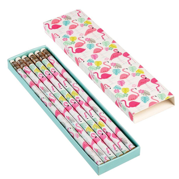 Flamingo Pencils - Boxed Set of 6