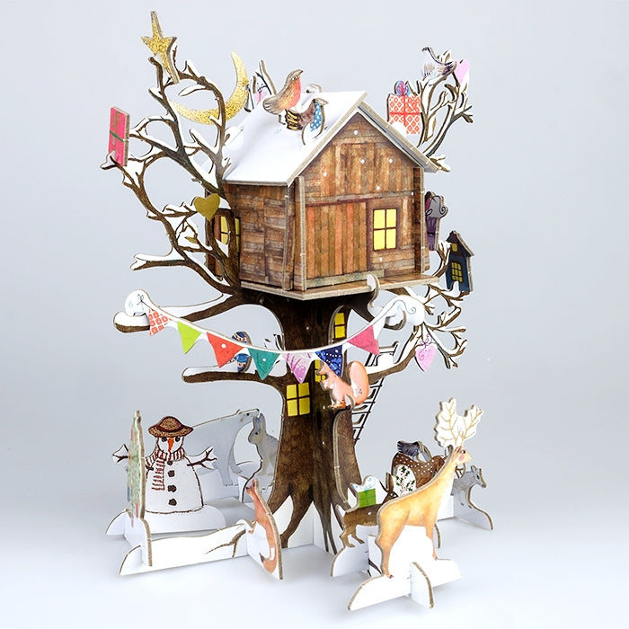 Pop & Slot Christmas Treehouse Advent Calender