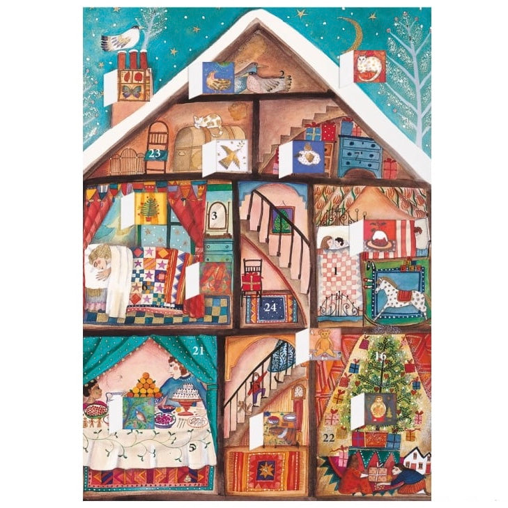 Little Christmas Advent Calendar Card