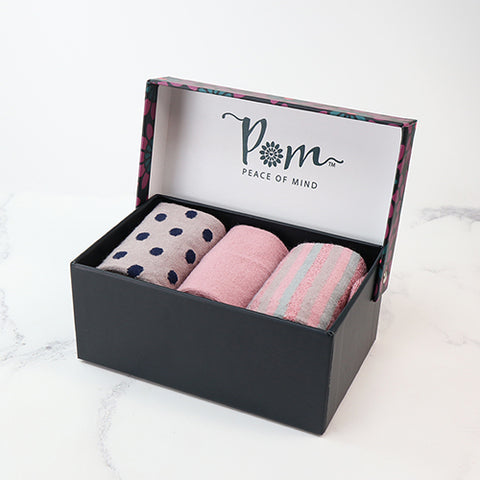 Pink Mix Sock Gift Box