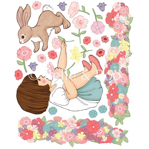 Belle’s Meadow Wall Sticker