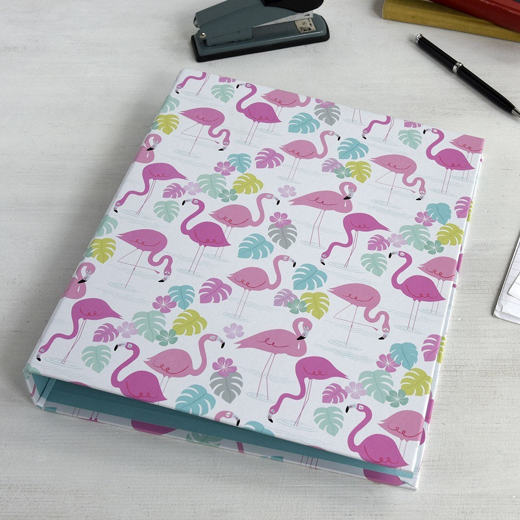 Flamingo Ring Binder