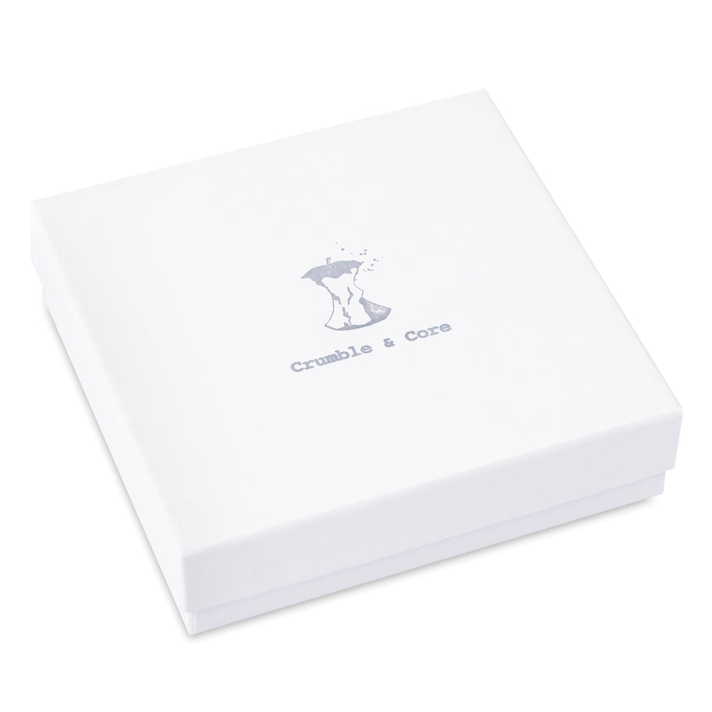 Boxed Champagne Silver Earring Card