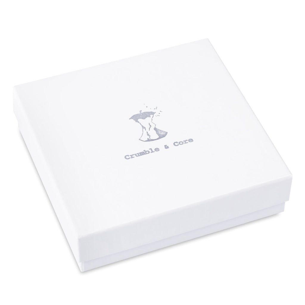 Boxed Happy Birthday Champagne Silver Earring Card
