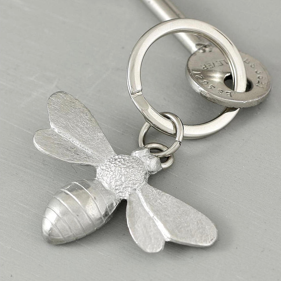 Bee Pewter Keyring