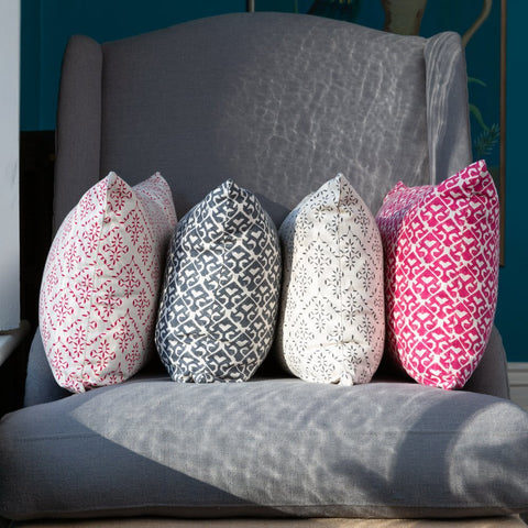 Rectangle Cushion Lindos Magenta