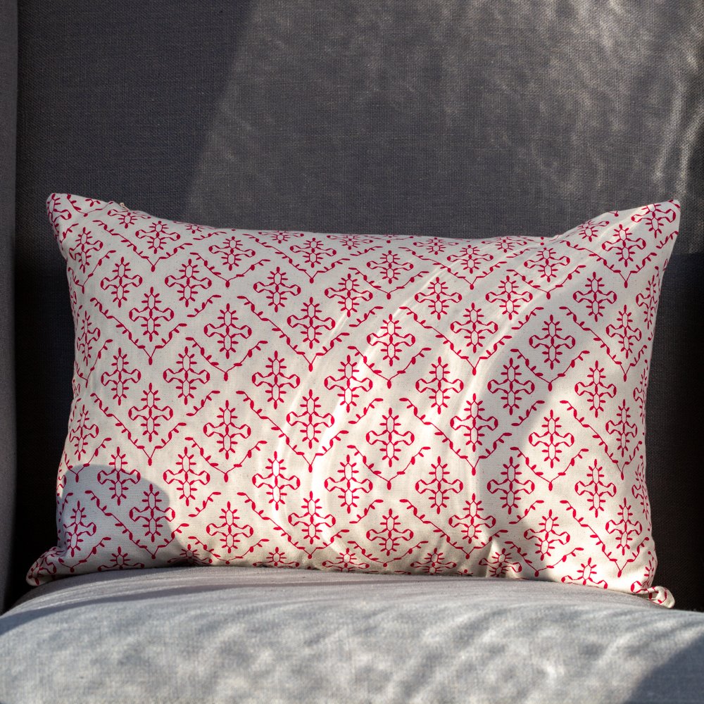 Rectangle Cushion Lindos Magenta