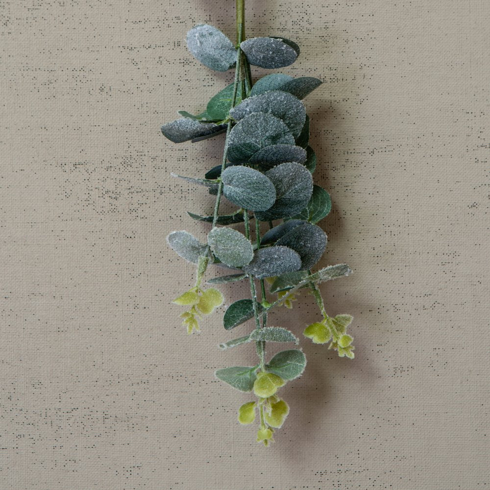Faux Frosted Eucalyptus Sprig