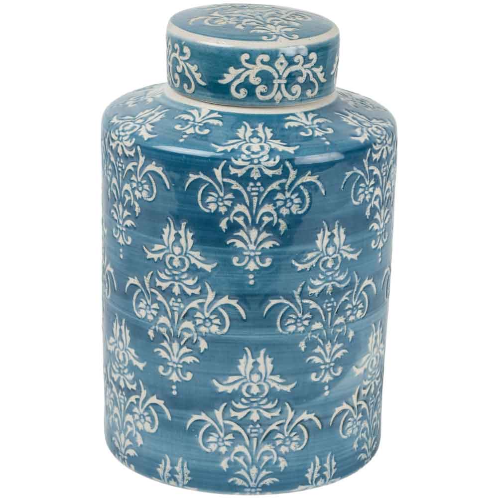 Ginger Jar Teal Chinoiserie