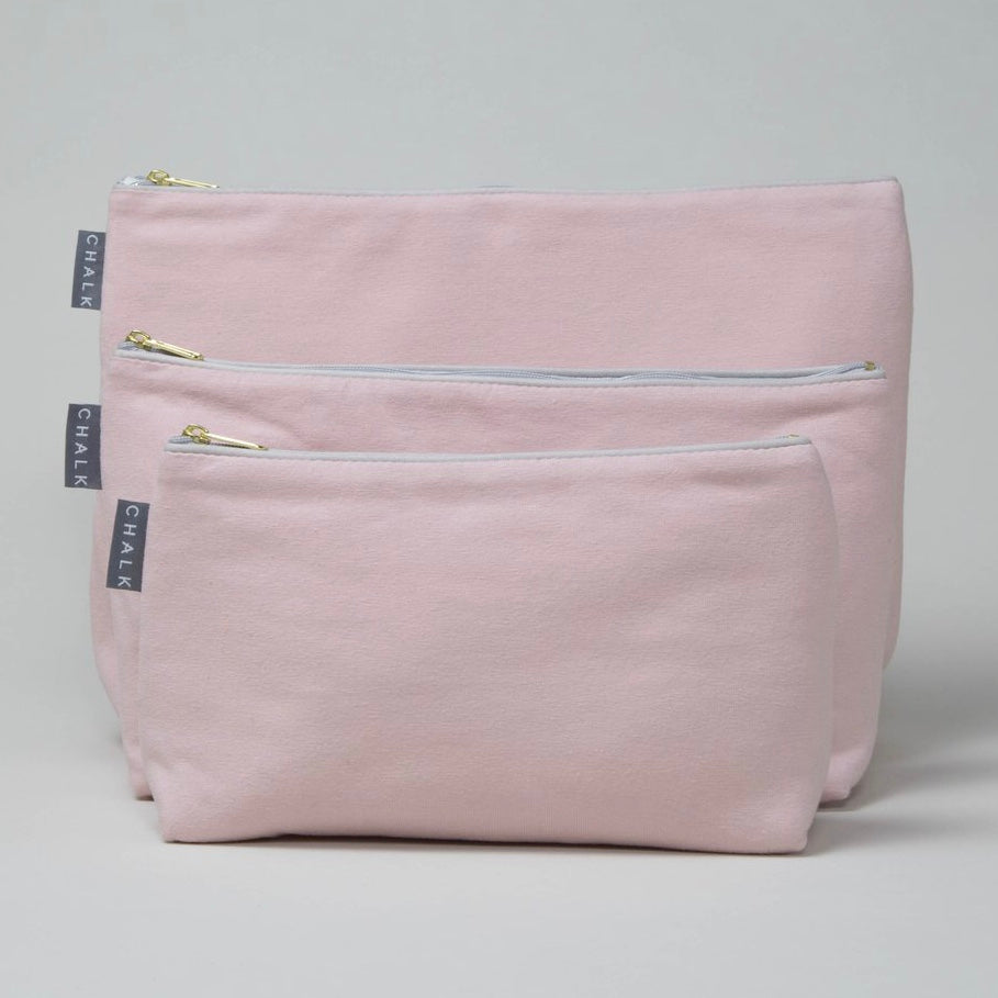 Chalk U.K. Pink Wash Bag Large