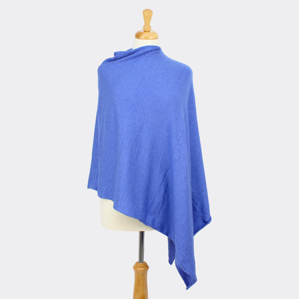 Blue Cornflower Tilley Poncho