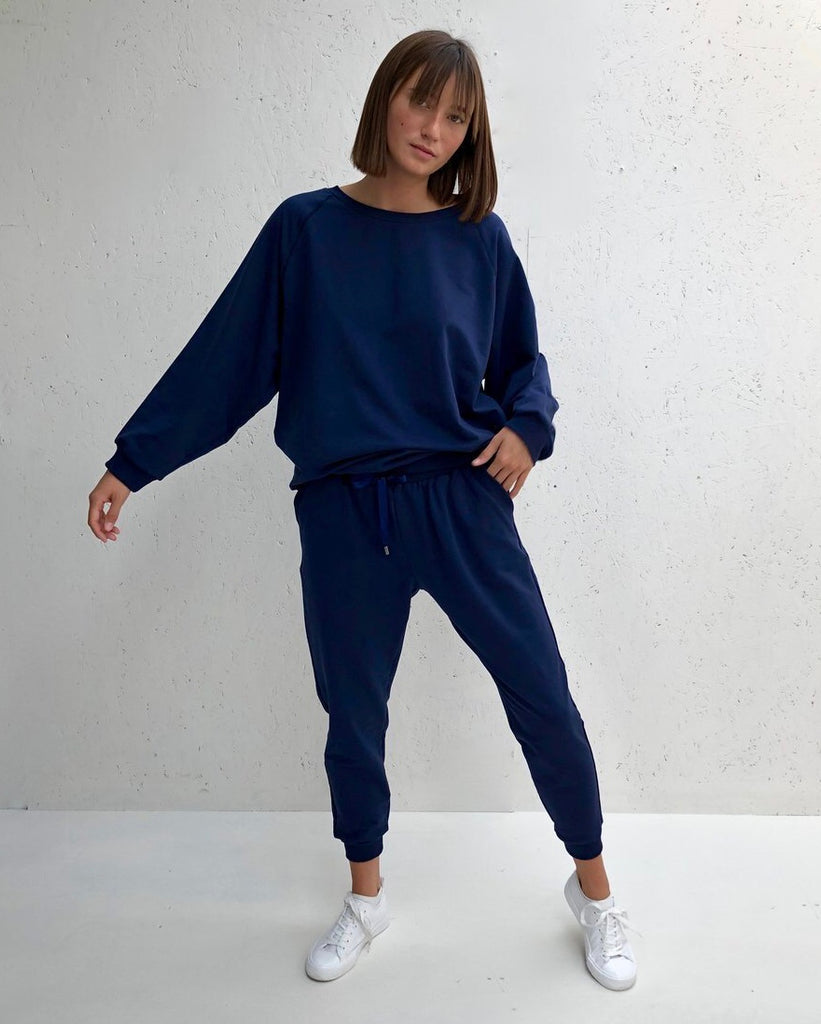 Navy Nancy Sweatshirt