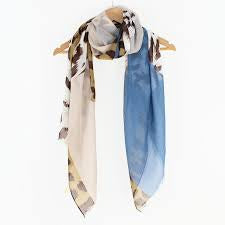 Blue Jenna Scarf