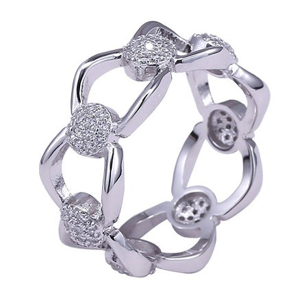 Silver Chain Ring