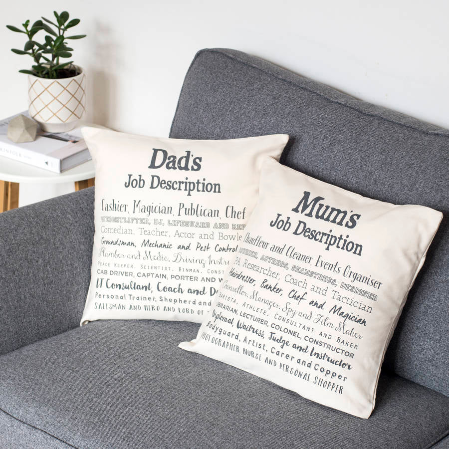 Dad Poem Cushion Cover