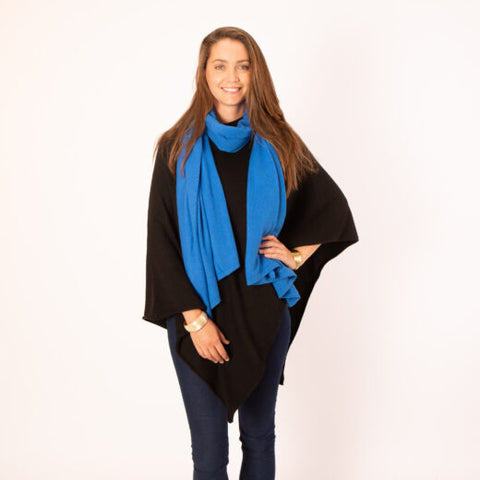 Blue Royal Kellie Cashmere Scarf