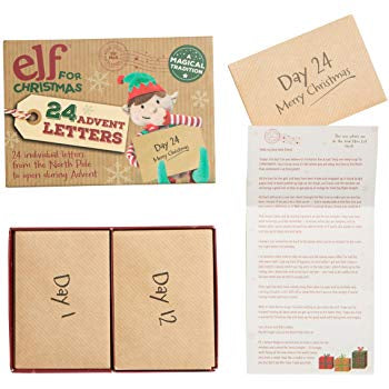 Elf For Christmas Advent Letters