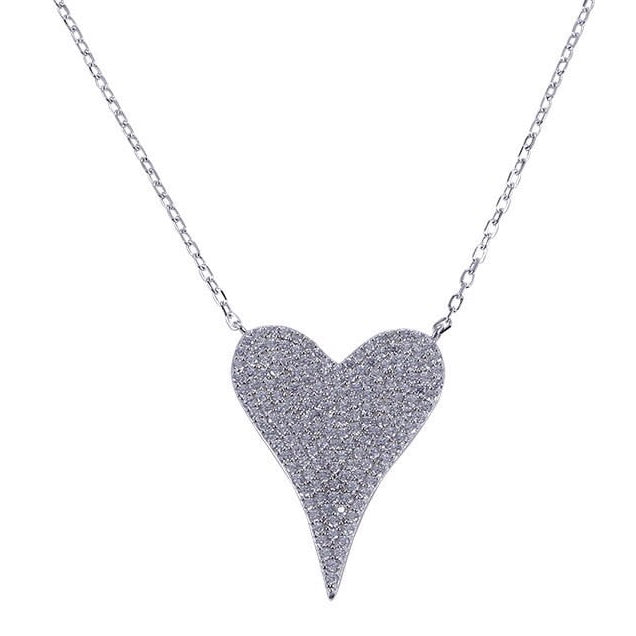 Silver Amia Love Necklace