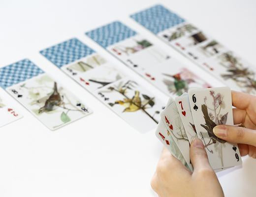 3D Bird Playing Cards