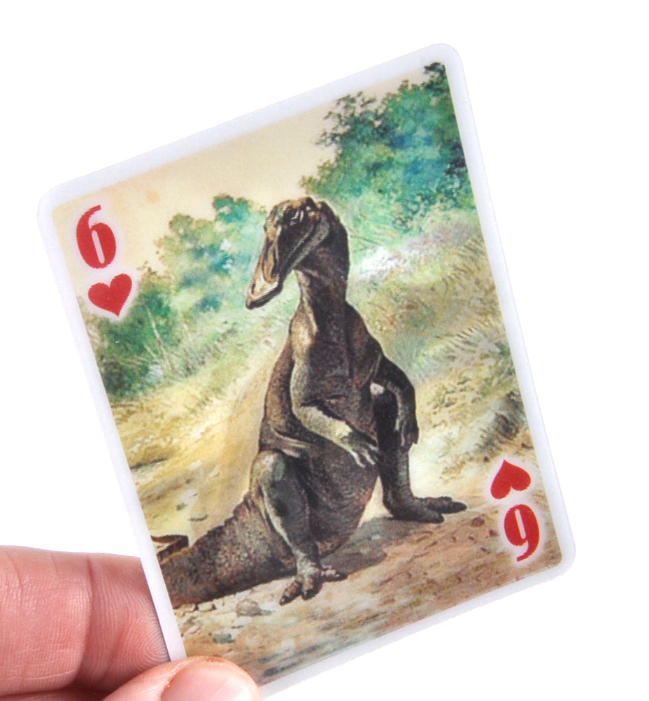 3D Dinosaur Playing Cards