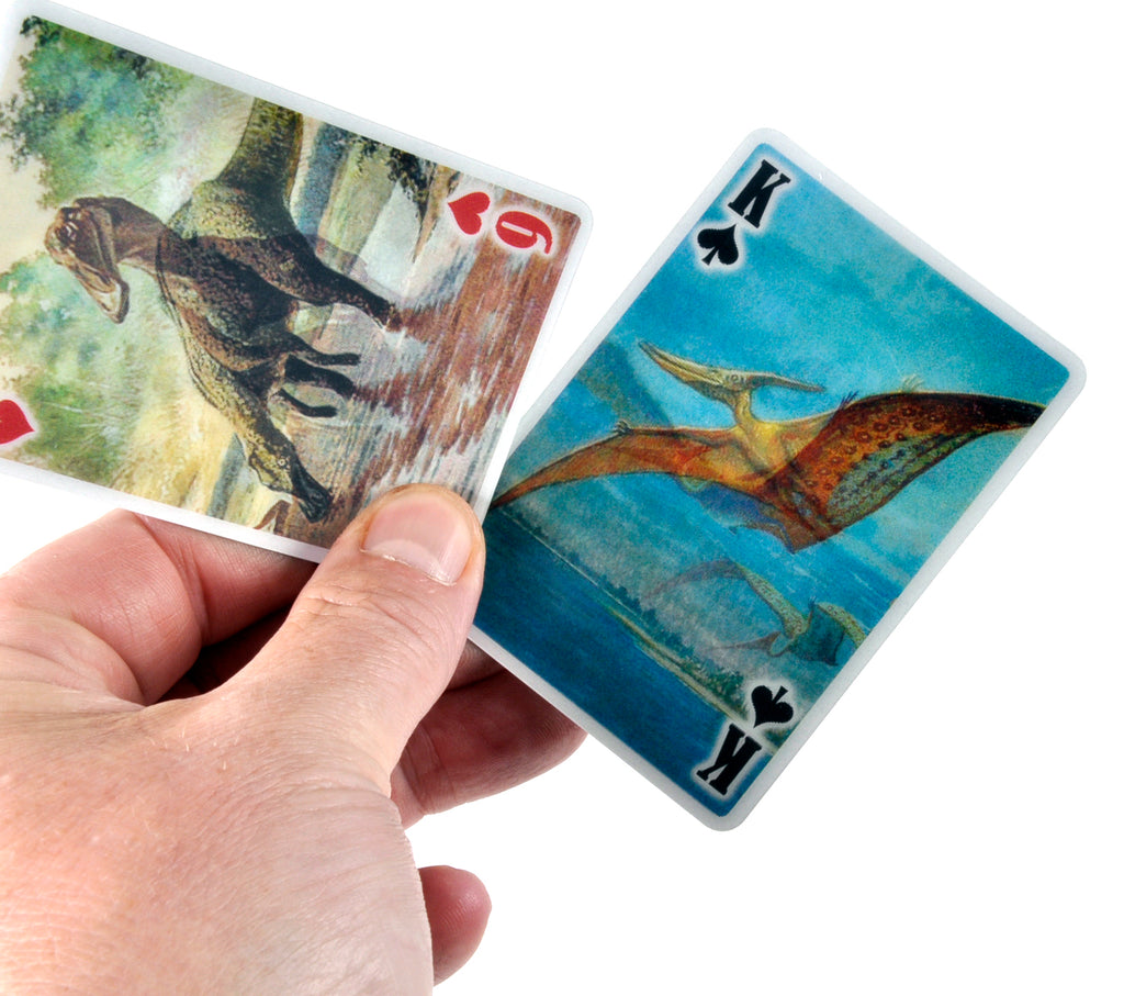 3D Dinosaur Playing Cards