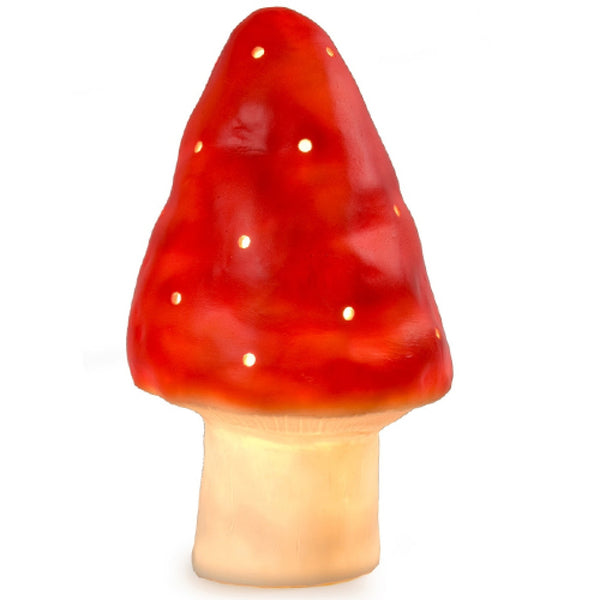 Small Red Mushroom Lamp