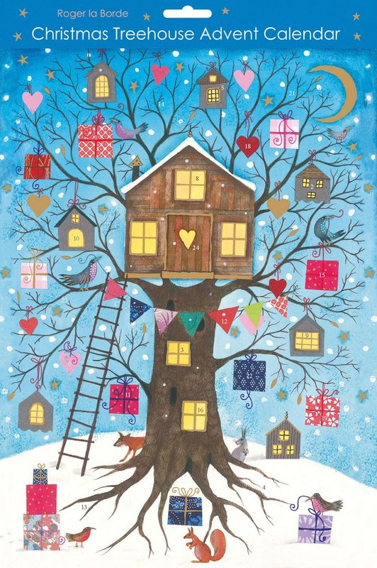 Christmas Tree House Advent Calendar