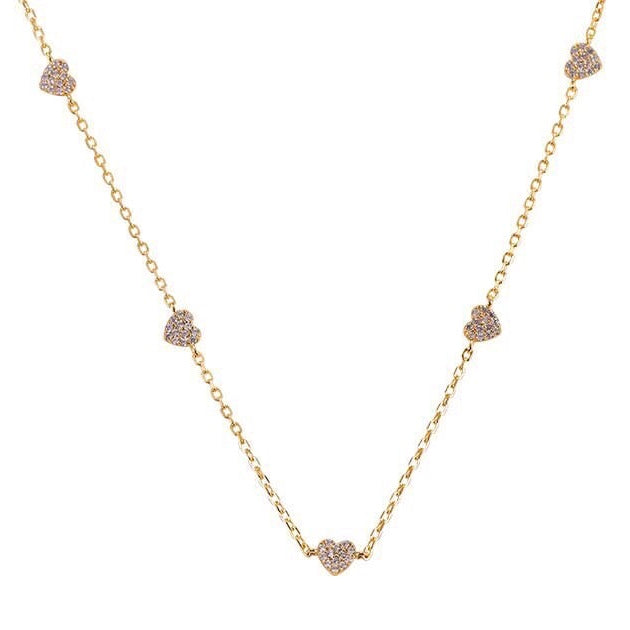Gold Amada Love Charm Necklace