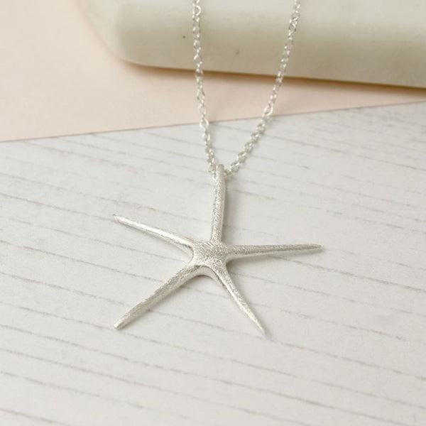 Sterling Silver Starfish Necklace