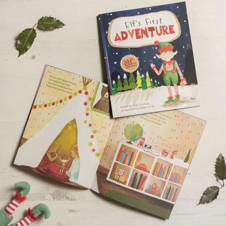 Elf's First Adventure Christmas Story Book