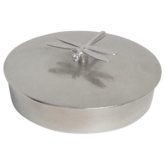 Dragonfly Pewter Trinket Box Large