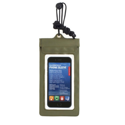 Green Waterproof Phone Bag