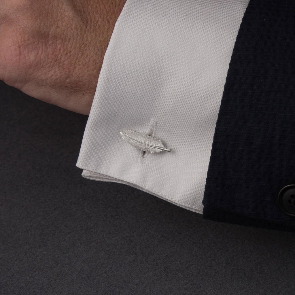 Feather Cufflinks