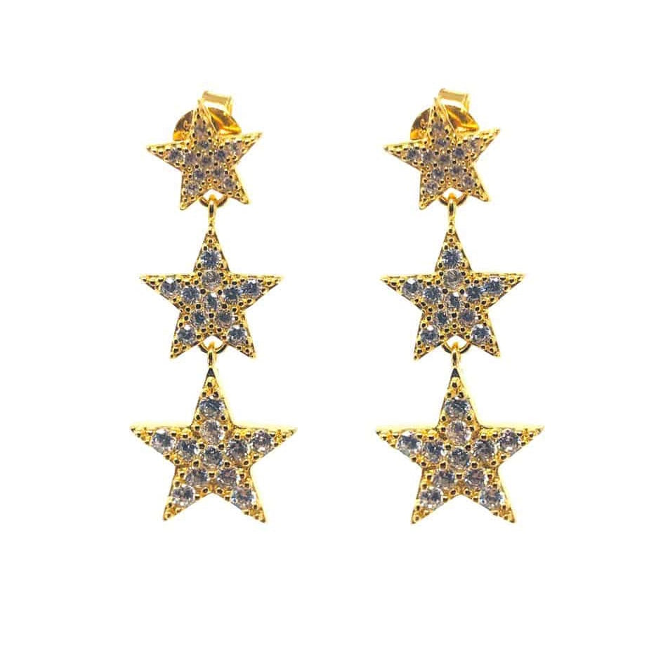 Little Lights Gold Earrings