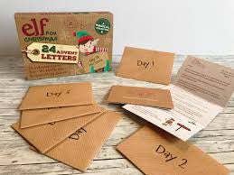 Elf For Christmas Advent Letters