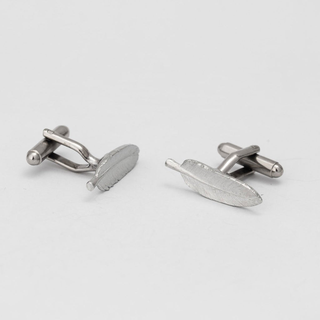 Feather Cufflinks