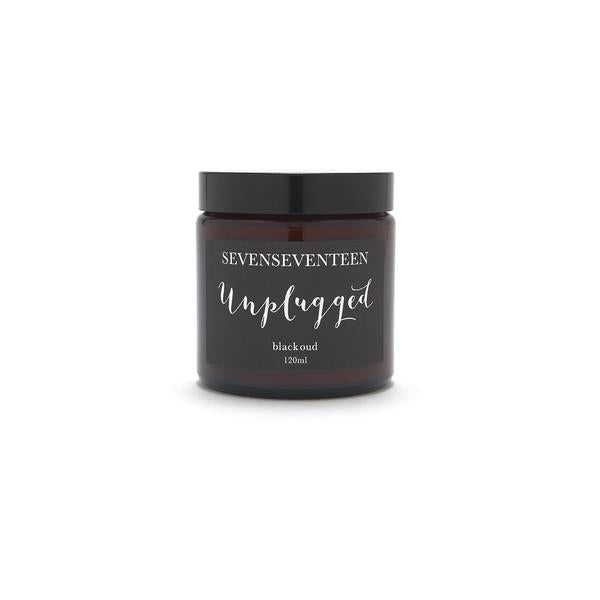 Black Oud Scented Candle Unplugged