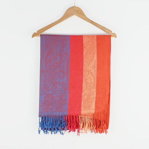 Orange Martinique Scarf