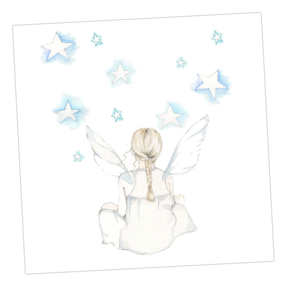 Boxed Stargazer Silver Earring Card
