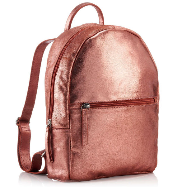 Rucksack Metallic Rose Gold