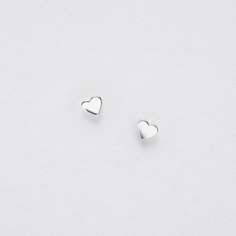 Boxed Heart Tree Silver Earring Card